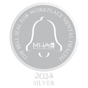 MHA Silver Bell Seal Workplace Mental Health 2024